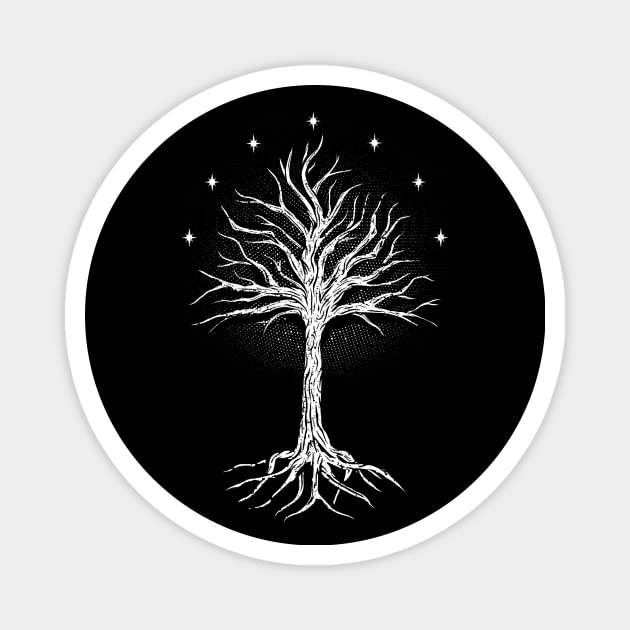 White Tree Of Gondor Magnet by Tronyx79